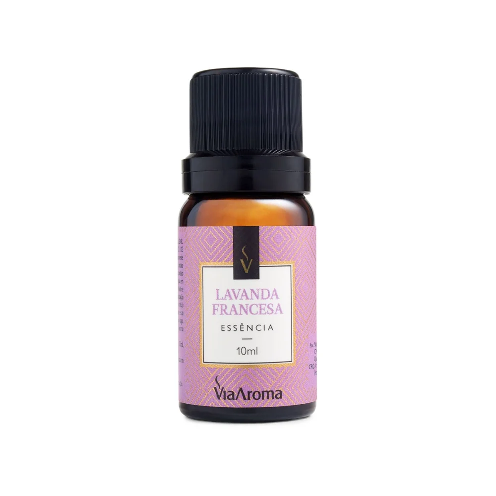 ESSÊNCIA VIA AROMA 10ML LAVANDA FRANCESA