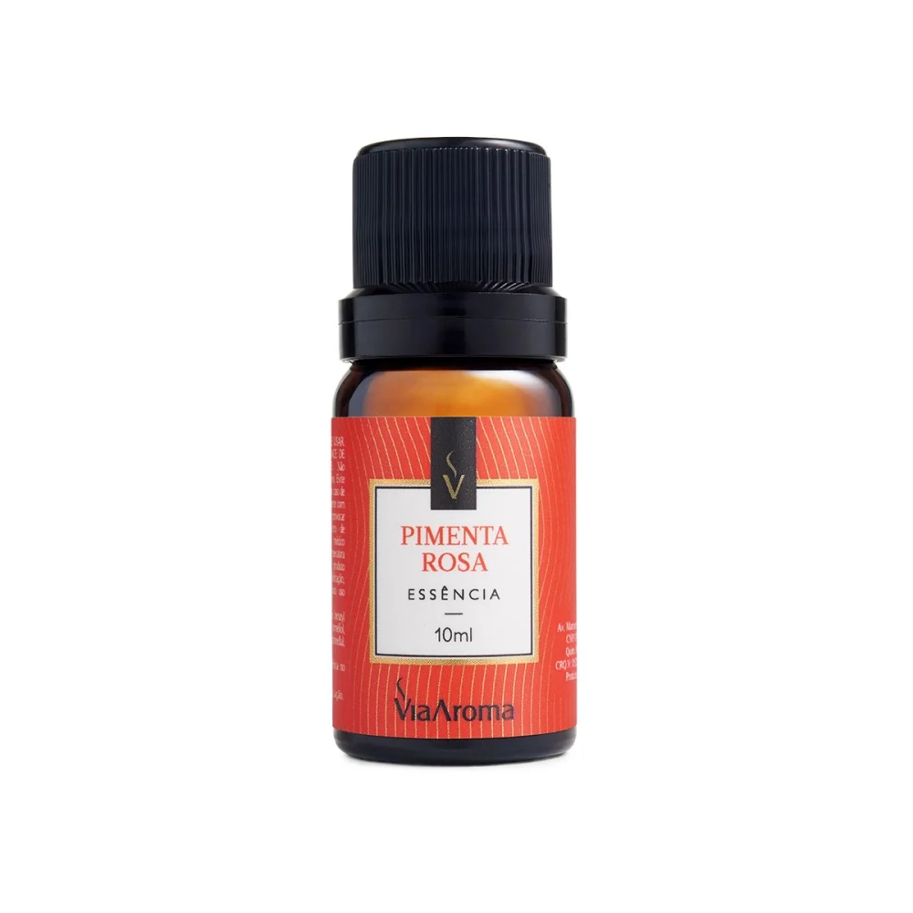 ESSÊNCIA VIA AROMA 10ML PIMENTA ROSA