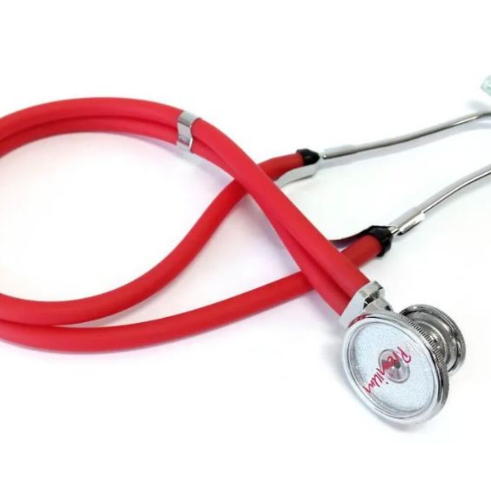 ESTETOSCÓPIO RAPPAPORT PREMIUM VERMELHO