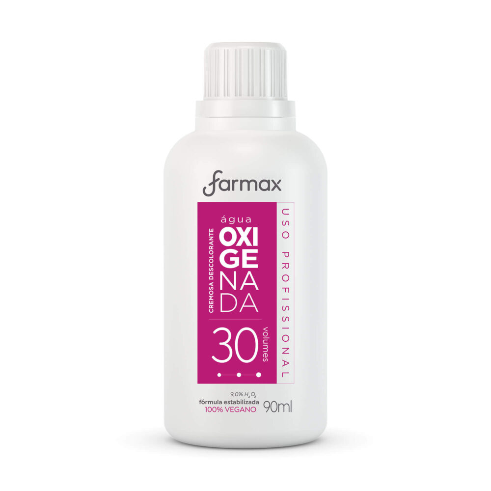 ÁGUA OXIGENADA 30 VOL FARMAX 90ML