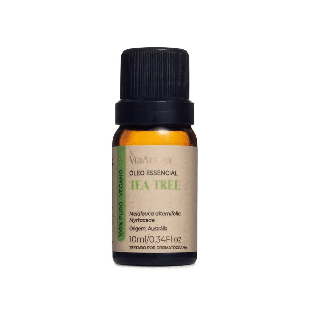 ÓLEO ESSENCIAL VIA AROMA 10ML VEGANO TEA TREE