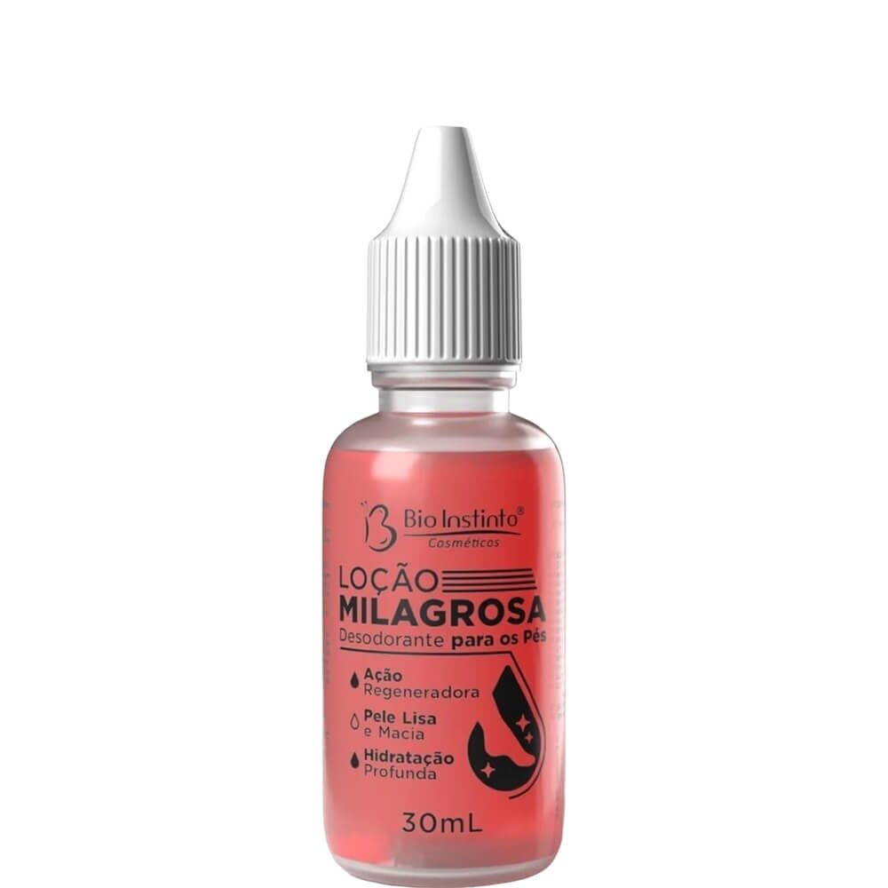LOÇÃO MILAGROSA PARA OS PÉS 30ML BIO INSTINTO