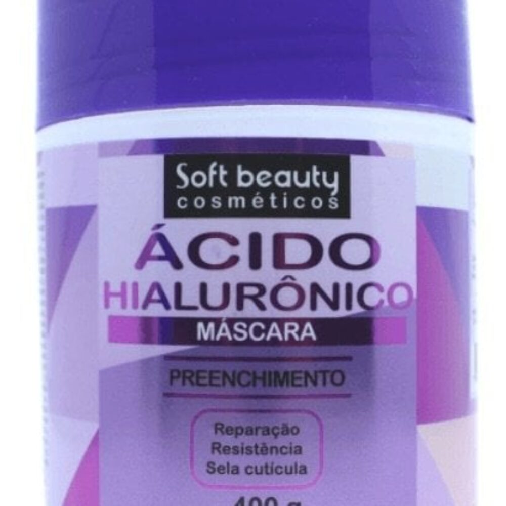 MÁSCARA ÁCIDO HIALURÔNICO PREENCHIMENTO SOFT BEAUTY 400G
