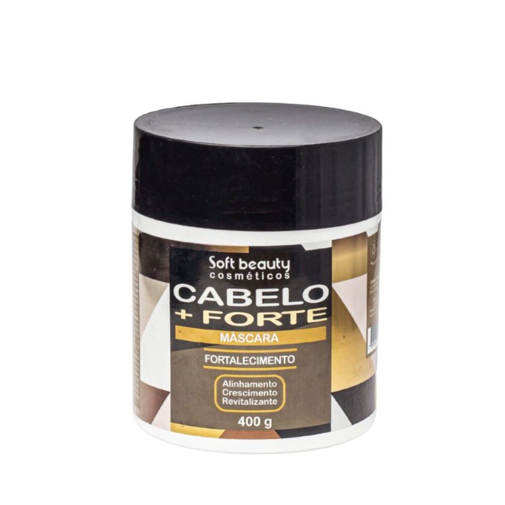 MÁSCARA CABELO + FORTE SOFT BEAUTY 400G