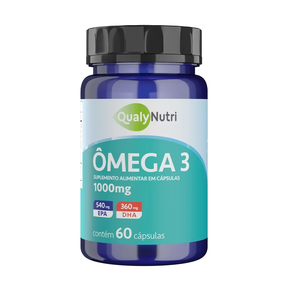 ÔMEGA 3 1000MG C/ 60 CAP. QUALY NUTRI