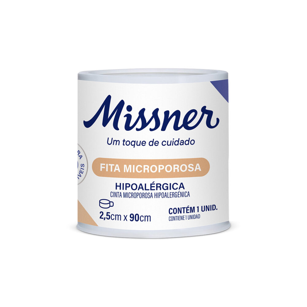 ESPARADRAPO MISSNER MICROPORE BEGE 2,5 x 90