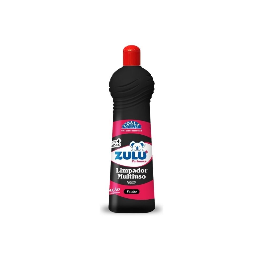 LIMPADOR MULTIUSO ZULU COALA PAIXÃO 500ML