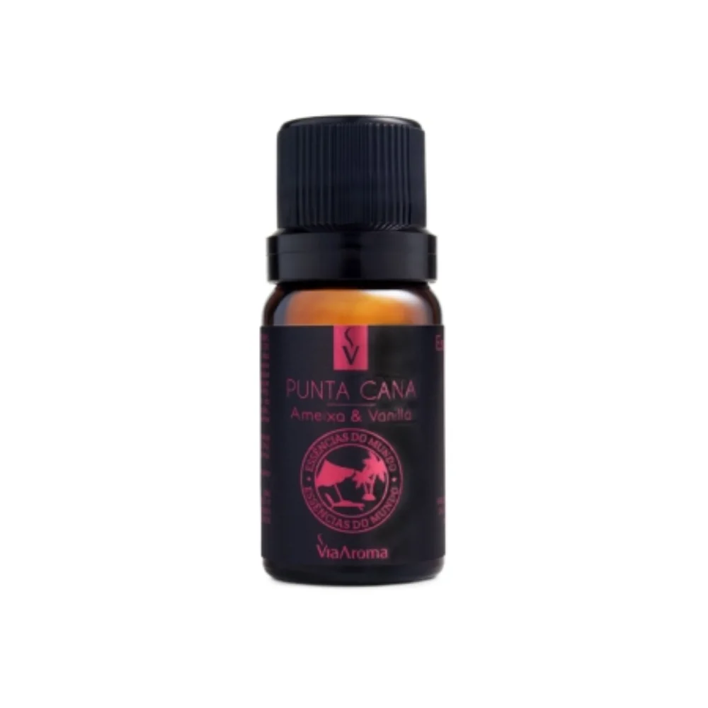 ESSÊNCIA VIA AROMA 10ML PUNTA CANA AMEIXA E VANILLA