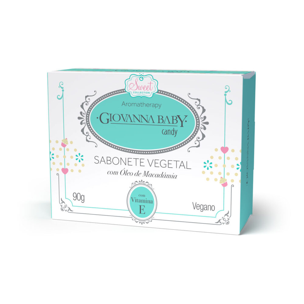 SABONETE VEGETAL GIOVANNA BABY CANDY 90G