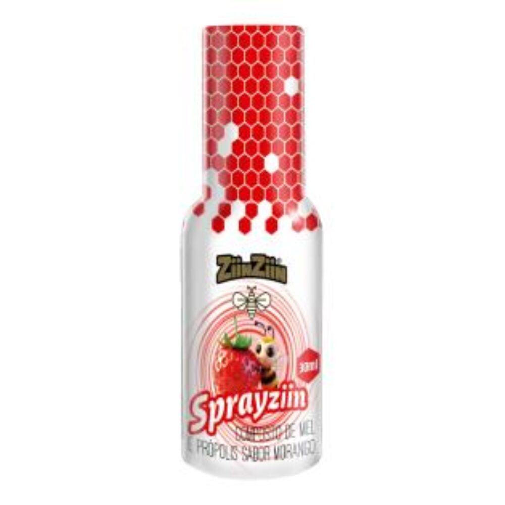 SPRAY BUCAL ZIINZIIN MORANGO C/ PROPOLIS 30ML