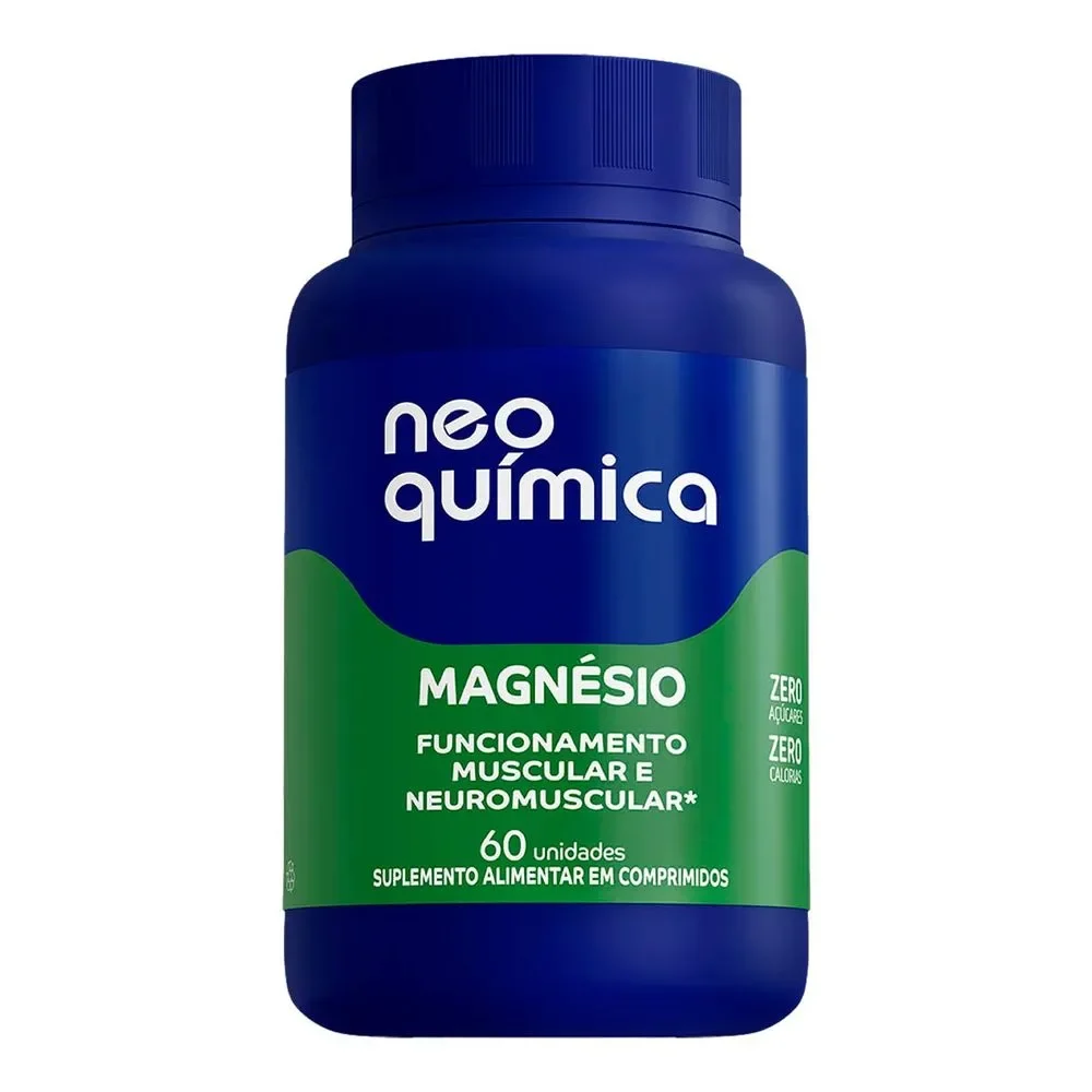 SUPL. MAGNÉSIO C/ 60 COMPR. NEO QUÍMICA